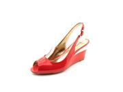 Alfani Bess Women US 7.5 Red Wedge Sandal
