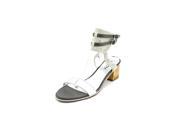 Kenneth Cole Reaction Slaw Ter Women US 9.5 Silver Sandals