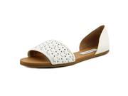 Steve Madden Taylerr Women US 8.5 White Slides Sandal
