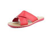 Franco Sarto Quentin Women US 8.5 Red Slides Sandal
