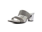 Anne Klein Naldo Women US 9.5 Gray Sandals