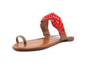 Jessica Simpson Razzel Women US 9.5 Red Flip Flop Sandal