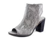 Very Volatile Sutton Women US 6 Gray Peep Toe Heels