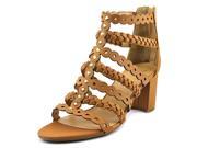 Franco Sarto Paisley Women US 8.5 Brown Gladiator Sandal