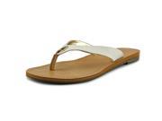 Report Sodey Women US 7.5 White Flip Flop Sandal