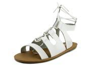 Mia Delphine Women US 7.5 White Gladiator Sandal