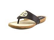 Rialto Calista Women US 8.5 Black Thong Sandal