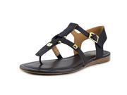 Franco Sarto L Geyser Women US 7.5 Blue Thong Sandal