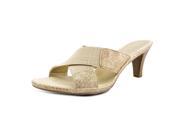 Aerosoles Love Powem Women US 8.5 Gold Slides Sandal