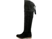 Coolway Bart Women US 9 Black Over the Knee Boot