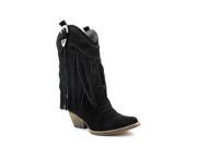 Volatile Hillside Women US 6.5 Black Western Boot