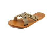 Roxy Sol Women US 7 Gold Slides Sandal