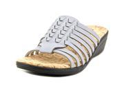 Easy Street Jana Women US 7.5 Gray Slides Sandal