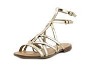 Guess Mannie Women US 5 Gold Gladiator Sandal