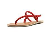 Calvin Klein Alisha Women US 6 Red Thong Sandal