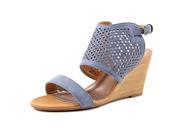 Madeline Modern Women US 7 Blue Wedge Sandal