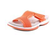 Easy Street Garbo Women US 9 WW Orange Slides Sandal