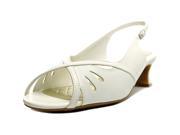 Easy Street Ilana Women US 7.5 N S White Slingback Heel