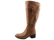 Franco Sarto Lizbeth Wide Calf Women US 9 Brown Knee High Boot