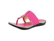 Soft Style by Hush P Rini Women US 7.5 Pink Thong Sandal
