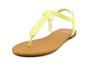 Material Girl Sage Women US 6.5 Yellow Slingback Sandal