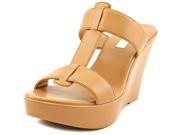 INC International Concepts Paciee Women US 10 Tan Wedge Sandal