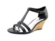 Lauren Ralph Lauren Harleen Women US 7 Black Wedge Sandal