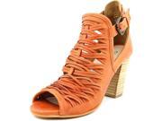 Charles By Charles David Coll Women US 7.5 Orange Slingback Heel