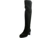 Michael Michael Kors Paulette Women US 7.5 Black Over the Knee Boot