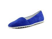 Tod s Gomma WD Pantofola Women US 7 Blue Loafer EU 37
