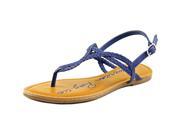 American Rag Keira Women US 5 Blue Thong Sandal