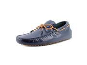 Tod s Laccetto Gommini 122 Women US 7 Blue Loafer