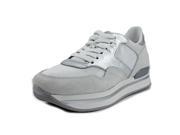 Hogan H222 Allac.Tessuto Women US 6 White Tennis Shoe