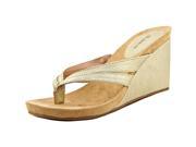Style Co Cassiee Women US 10 Gold Wedge Sandal