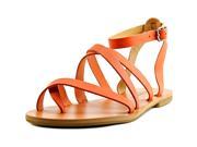 Lucky Brand Aubree Women US 9.5 Orange Gladiator Sandal