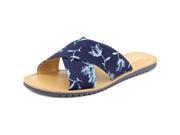 Franco Sarto Quentin 2 Women US 9 Blue Slides Sandal