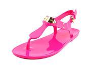 Michael Michael Kors Plate Jelly Women US 5 Pink Thong Sandal