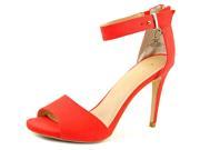 Thalia Sodi Jose Women US 10 Red Peep Toe Heels