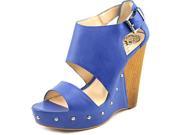 Vince Camuto Matta Women US 6 Blue Wedge Sandal
