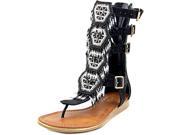 Everybody By BZ Moda Taos Women US 6.5 Black Gladiator Sandal