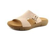 Aerosoles New Wip Women US 5.5 Ivory Slides Sandal