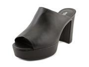 Charles By Charles D Miley Women US 8 Black Slides Sandal