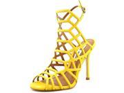 Steve Madden Slithur Women US 5.5 Yellow Sandals