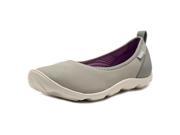 Crocs Duet Busy Day flat w Women US 5 Gray Mary Janes