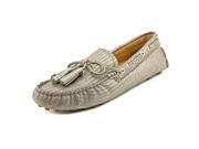 Coach Nadia Women US 6 Silver Loafer