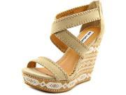 Not Rated Remi Women US 6 Ivory Wedge Sandal