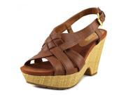 Chaps Jaida Women US 6.5 Tan Wedge Sandal