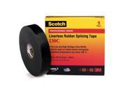 3M 130C High Voltage Rubber Splicing Electrical Tape 3 4 X 30