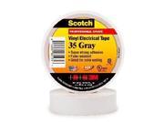 3M Super 35 Gray Electrical Tape 3 4 X 66