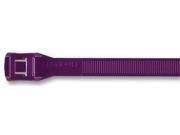 8 50 lb. Purple Cable Ties pack of 100